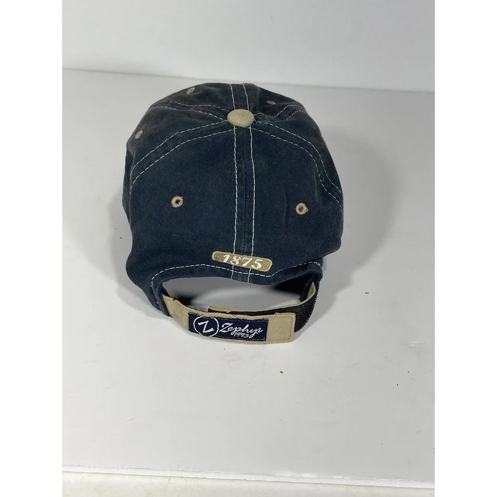 Zephyr BYU Cougars Hat Mens Navy Blue‎ NCAA Embroidered Adjustable Baseball Cap